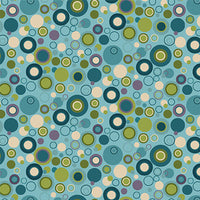 Bubble Dot Basic Teal - 9612-11
