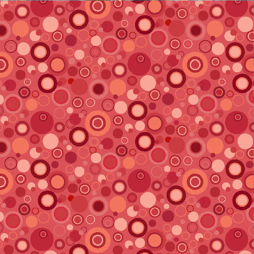 Bubble Dot Basic Rose - 9612-22