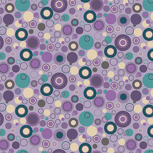 Bubble Dot Basic Purple - 9612-58