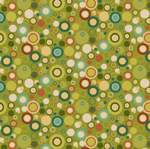 Bubble Dot Basic Green - 9612-66