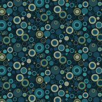 Bubble Dot Basic Navy - 9612-78