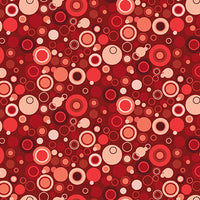 Bubble Dot Basic Red - 9612-88