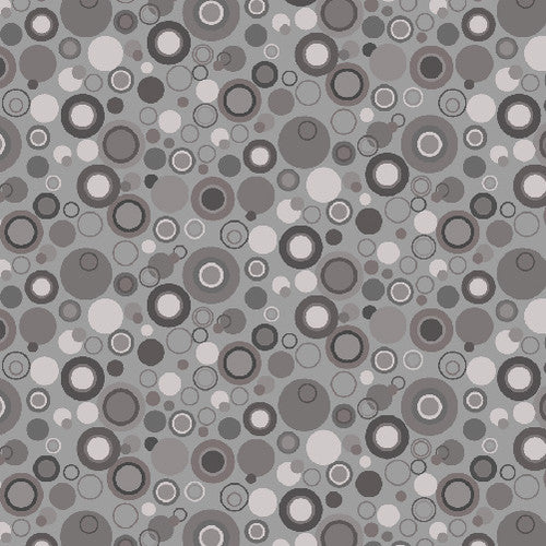 Bubble Dot Basic Gray - 9612-90