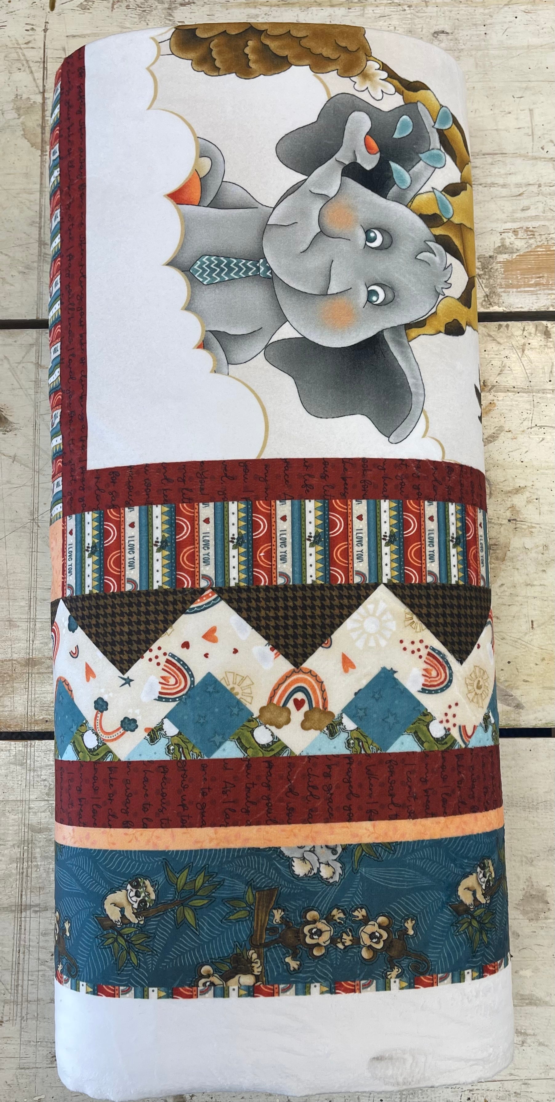 Our Greatest Gift Minky Quilt Panel