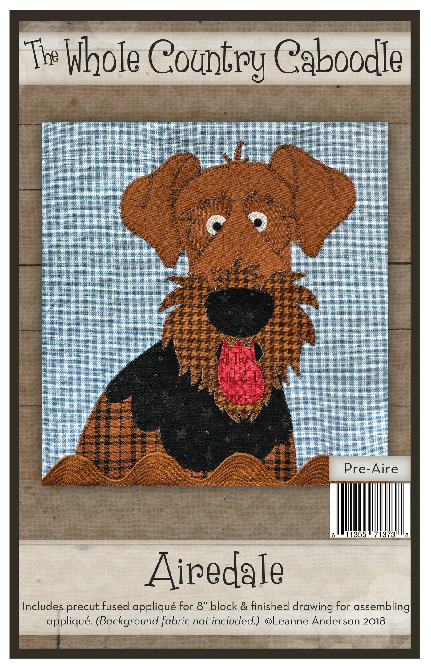 Airedale Applique