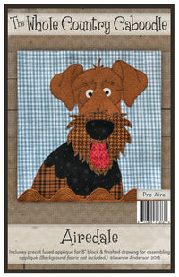Airedale Applique