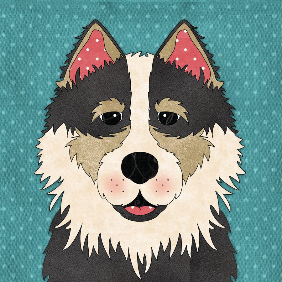 Alaskan Malamute Applique