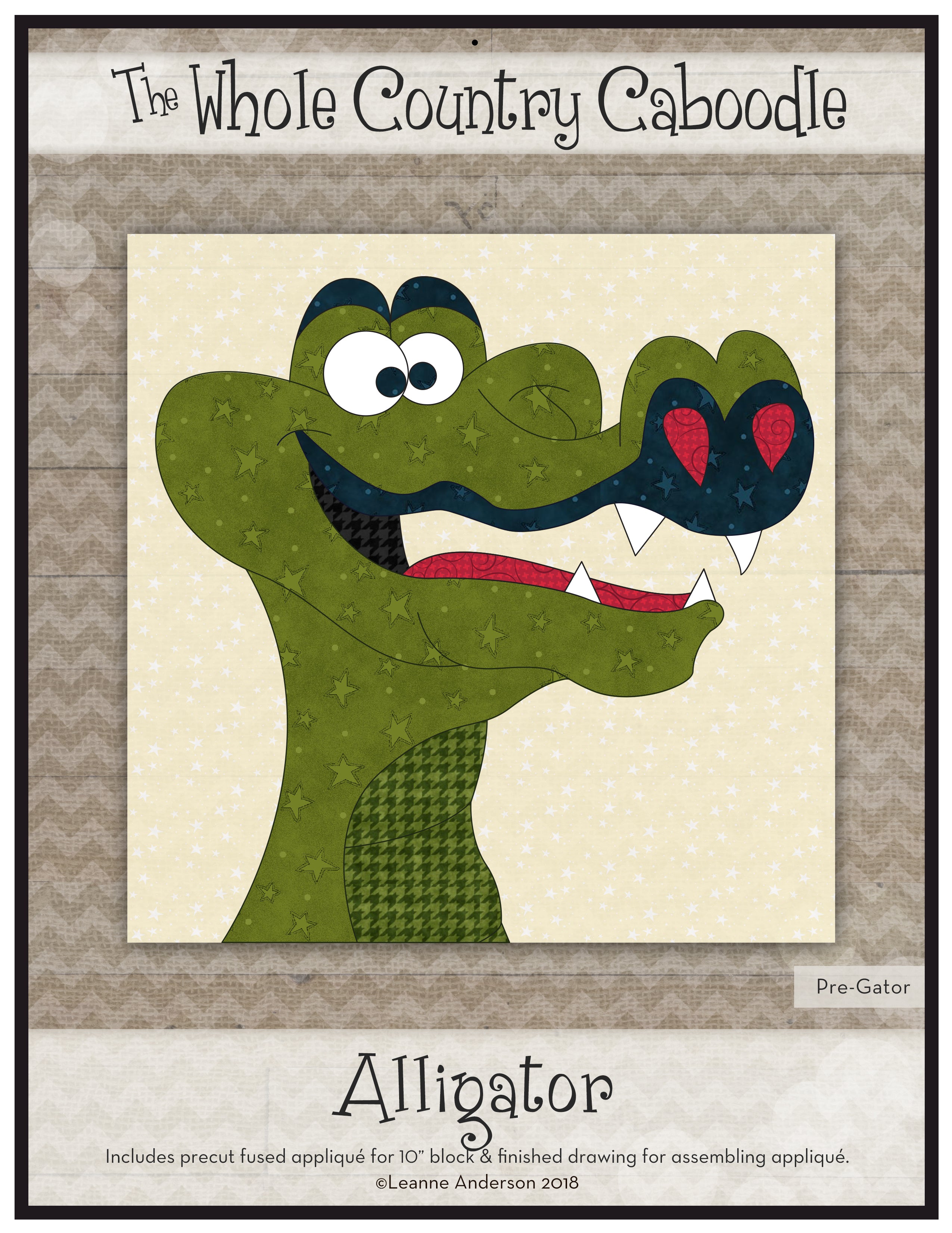 Alligator Applique