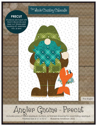 Angler Gnome Applique