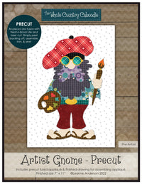 Artist Gnome Applique