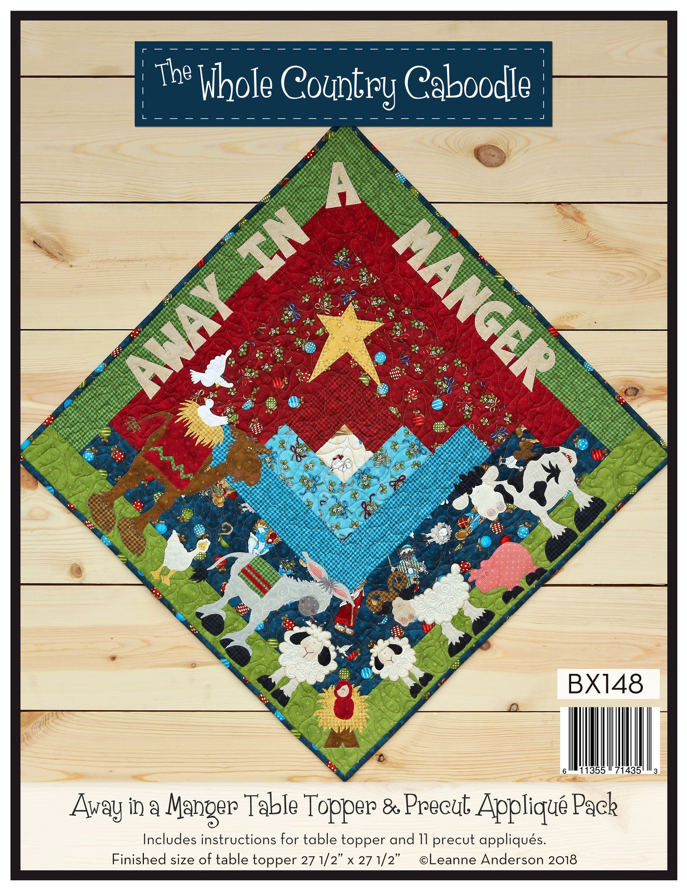 Away in a Manger Table Topper Pattern