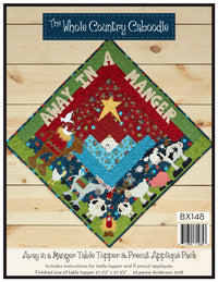 Away in a Manger Table Topper Pattern