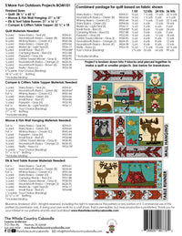 S'More Fun Outdoors Applique Quilt & Projects Pattern