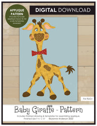 Baby Giraffe Applique