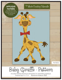 Baby Giraffe Applique
