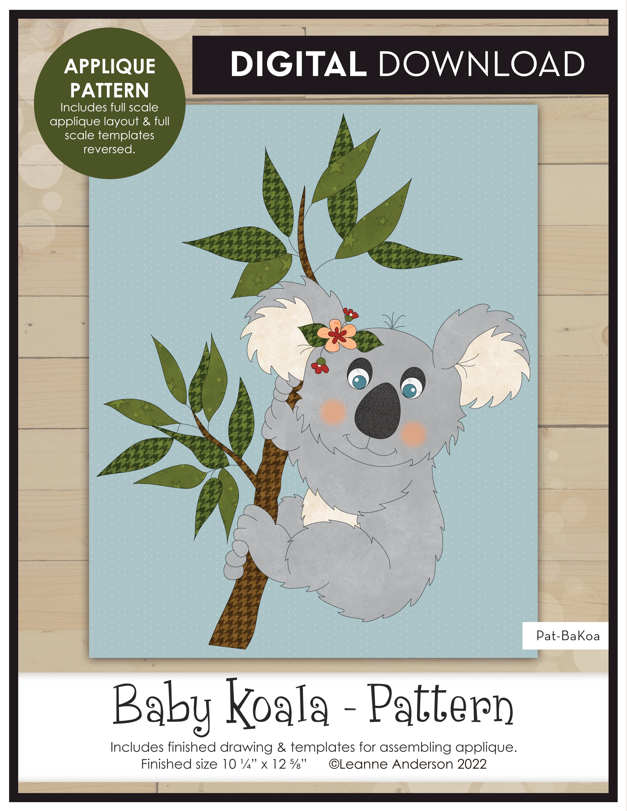 Baby Koala Applique