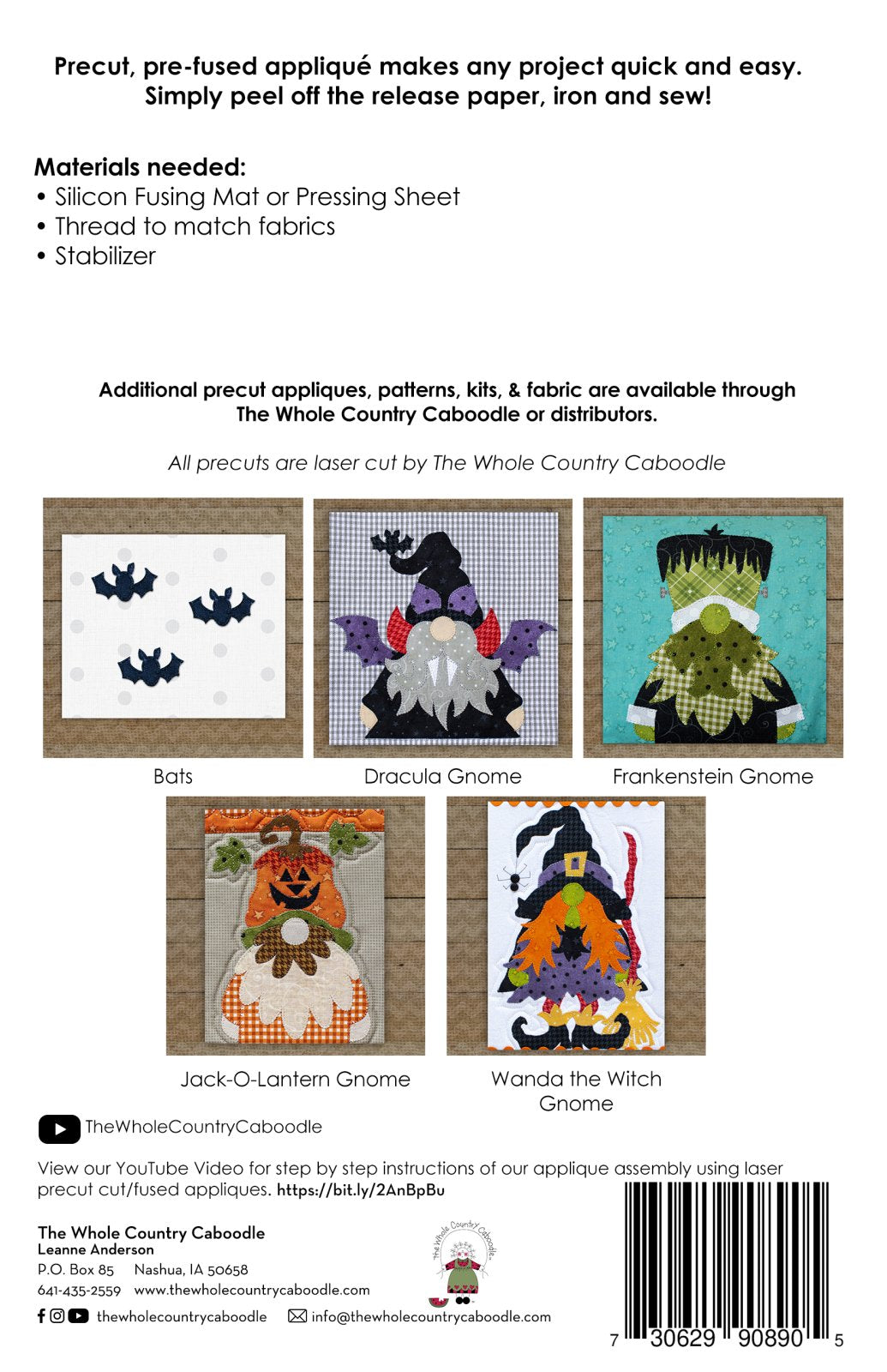 Bats Applique Pattern