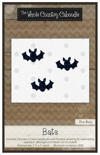Bats Applique Pattern