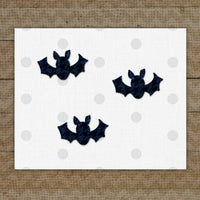 Bats Applique Pattern