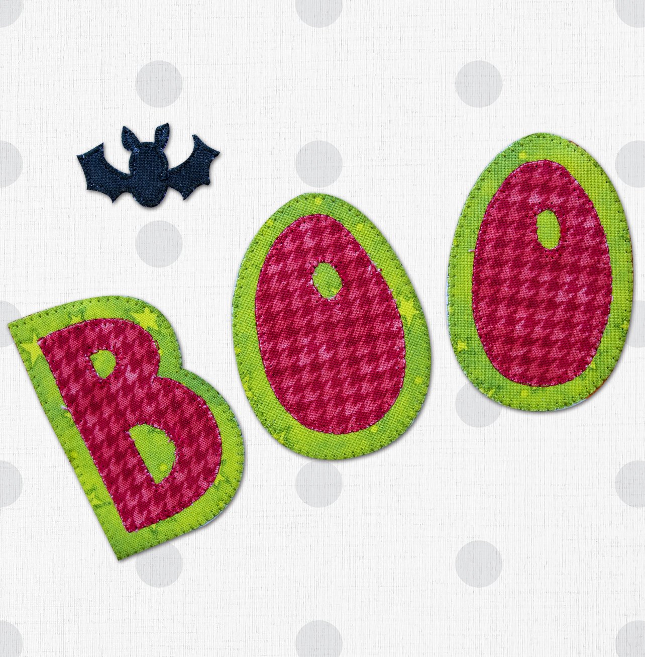 Batty Boo Applique Pattern