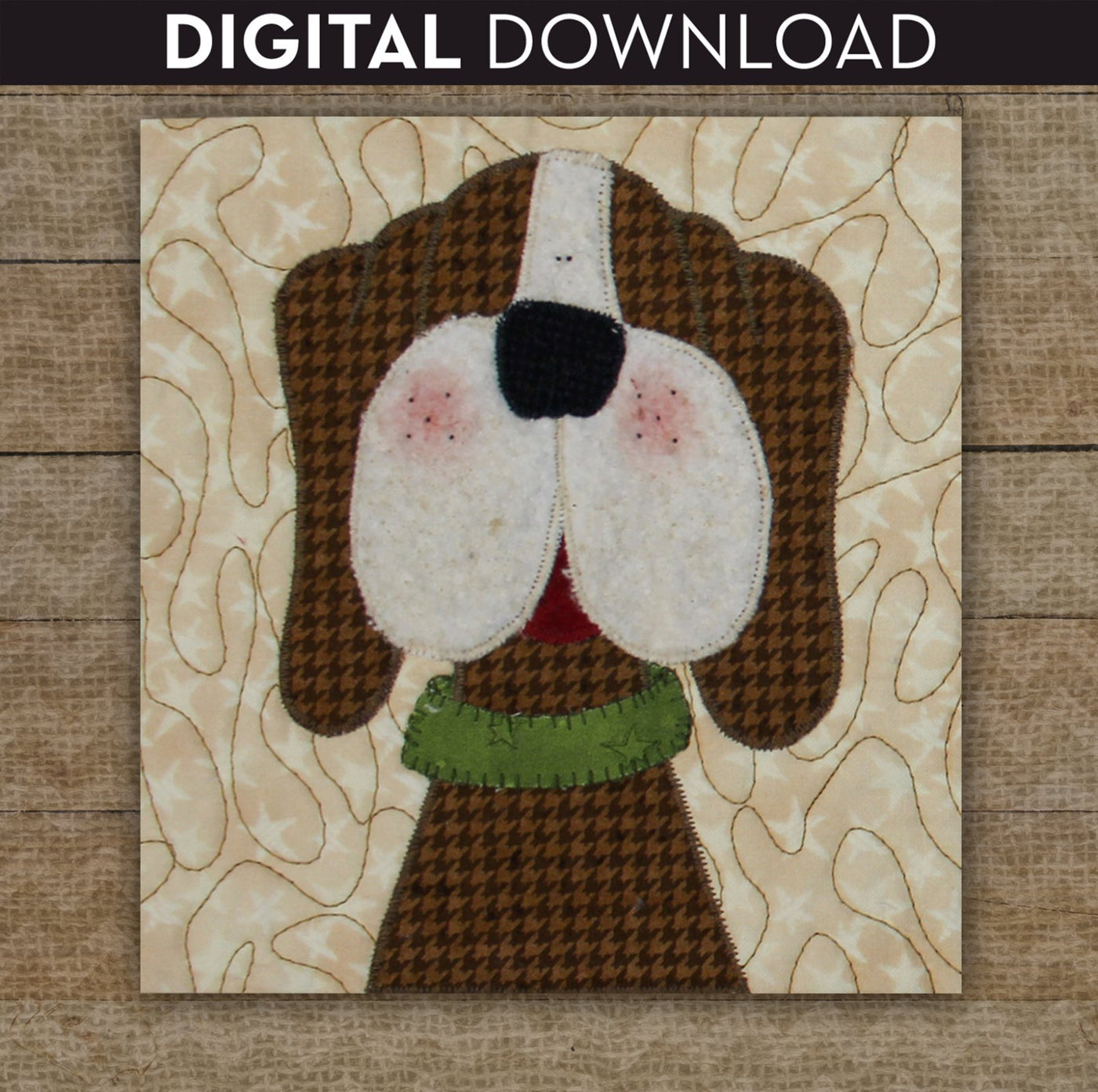 Beagle Applique