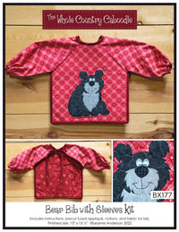 Bear Bib with Sleeves Kit