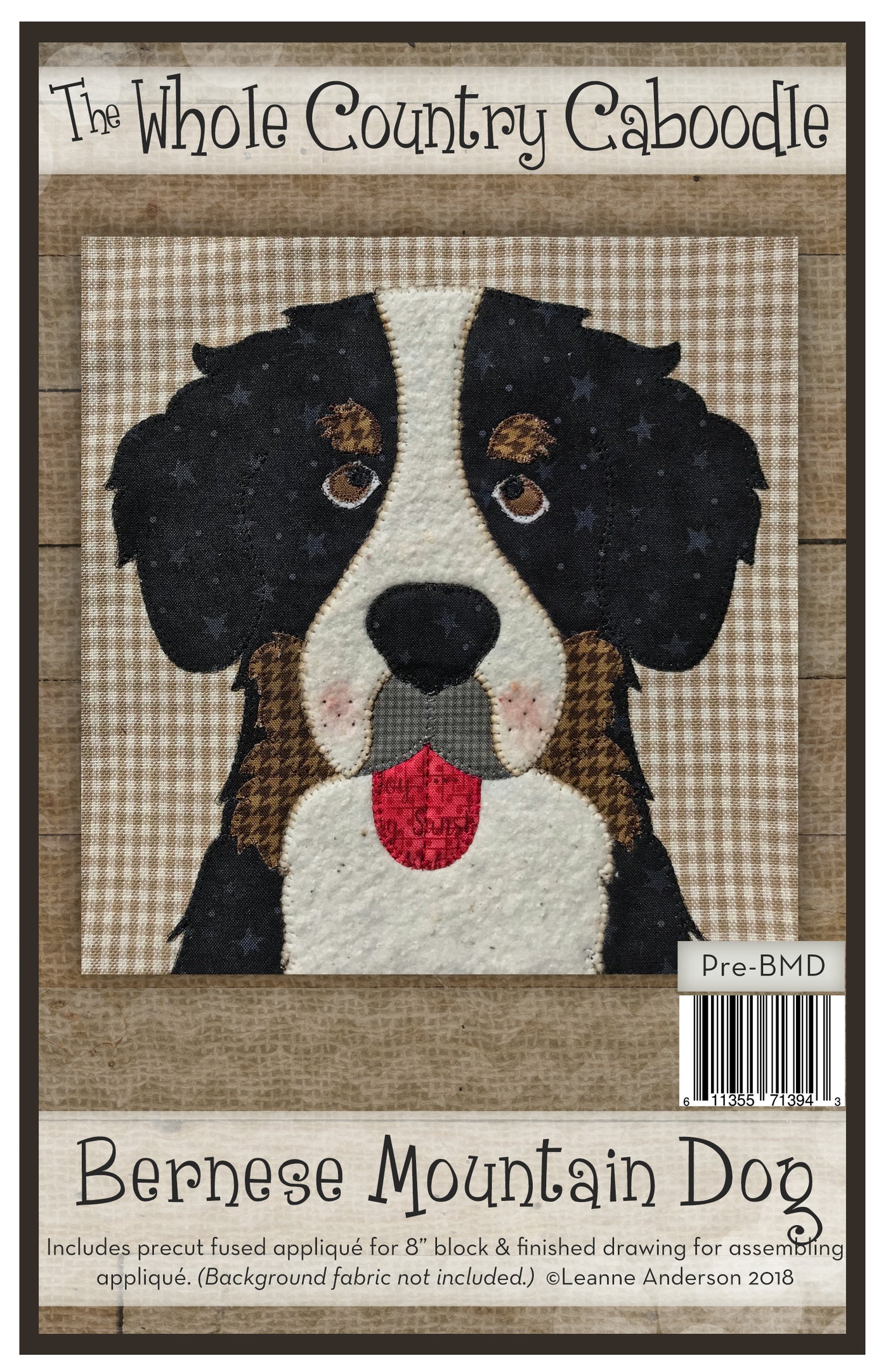 Bernese Mountain Dog Applique
