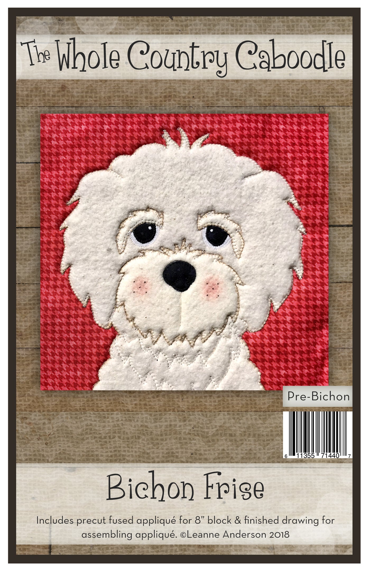 Bichon Frise Applique