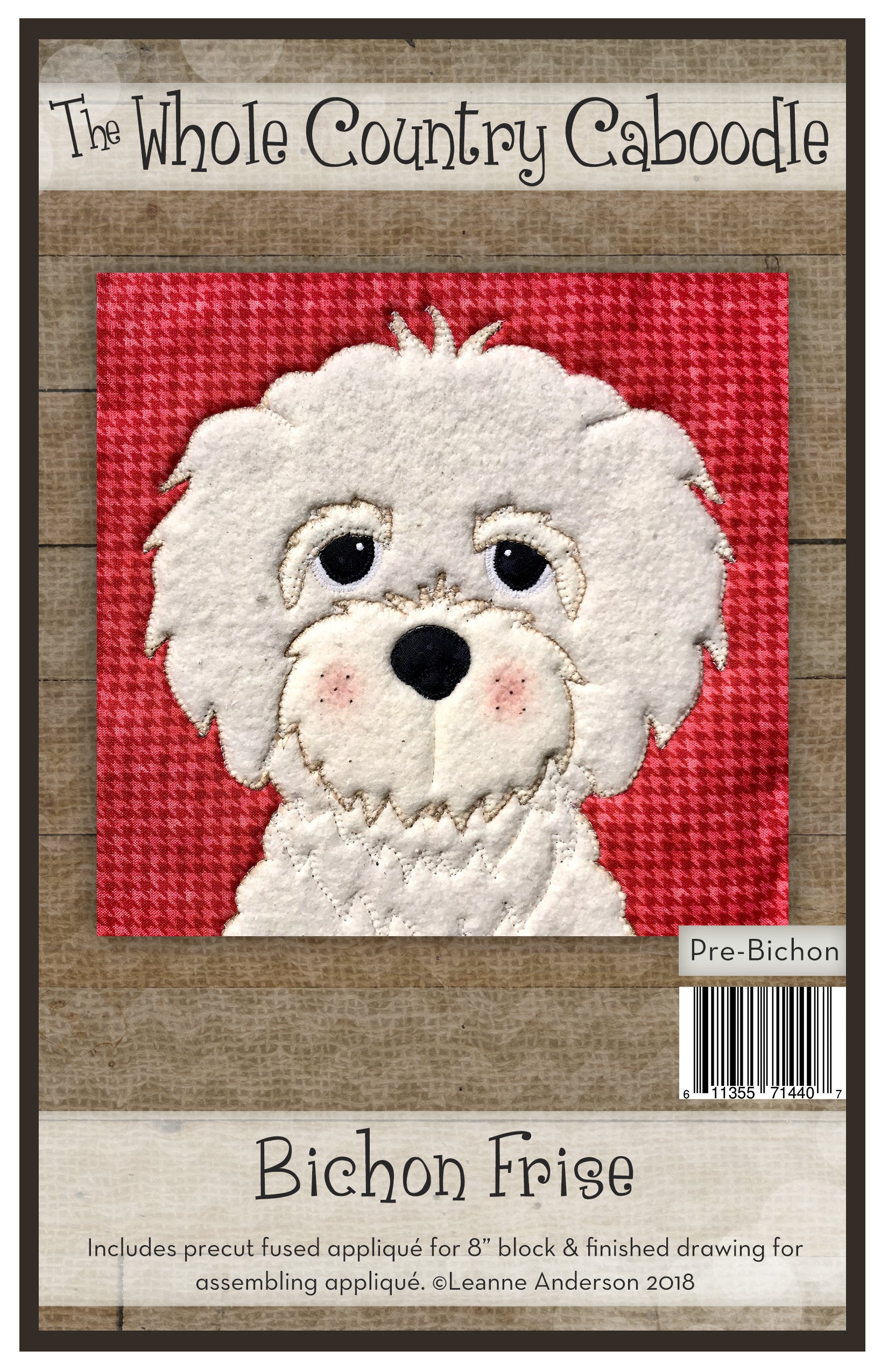 Bichon Frise Applique