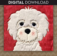 Bichon Frise Applique