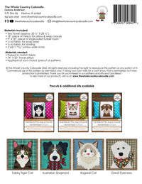 Black Polka Dot Pillow Wrap & Cover Kit