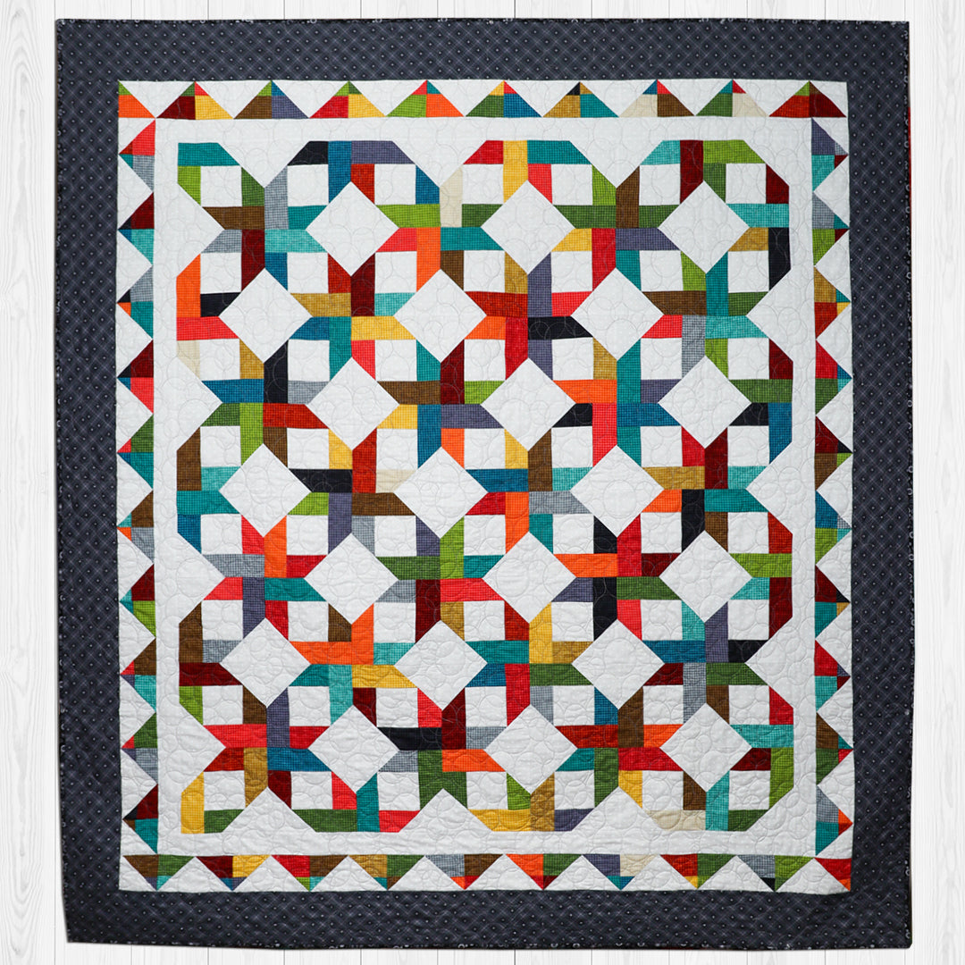 Block Star Quilt Pattern