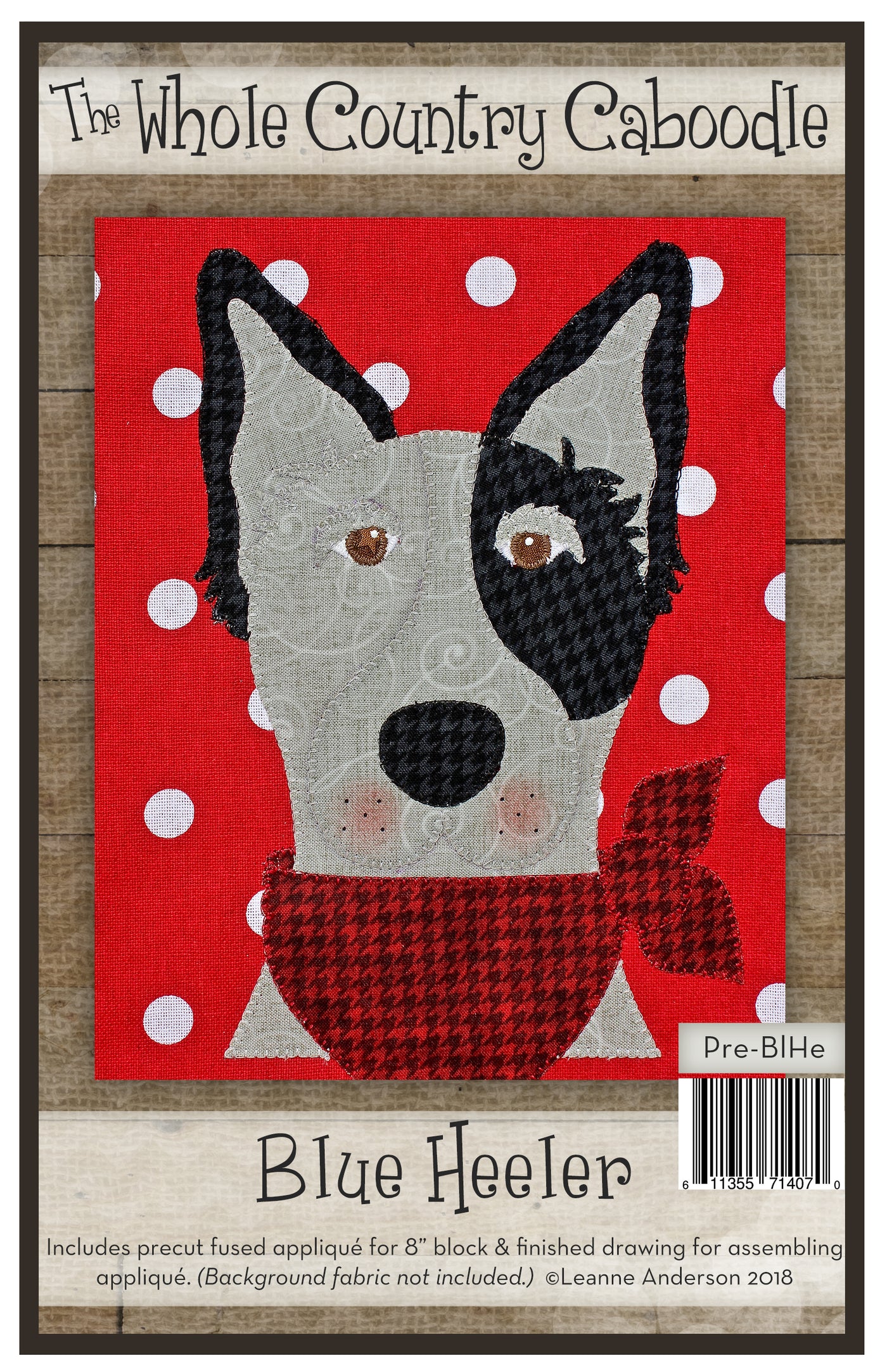 Blue Heeler Applique