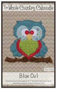Blue Owl Applique