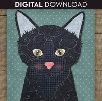 Bombay Cat Applique
