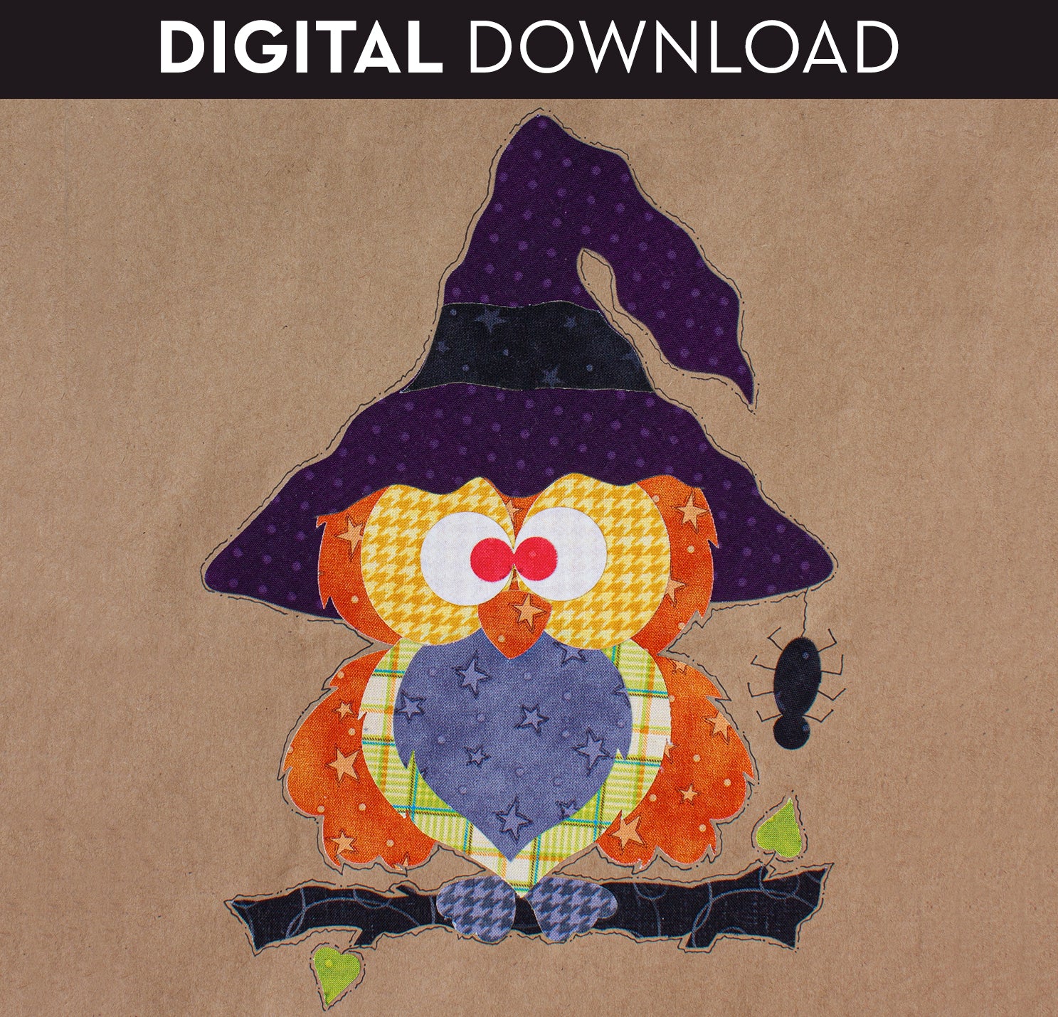 Boo Hoo Owl Applique