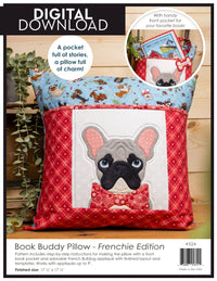 Book Buddy Pillow Pattern