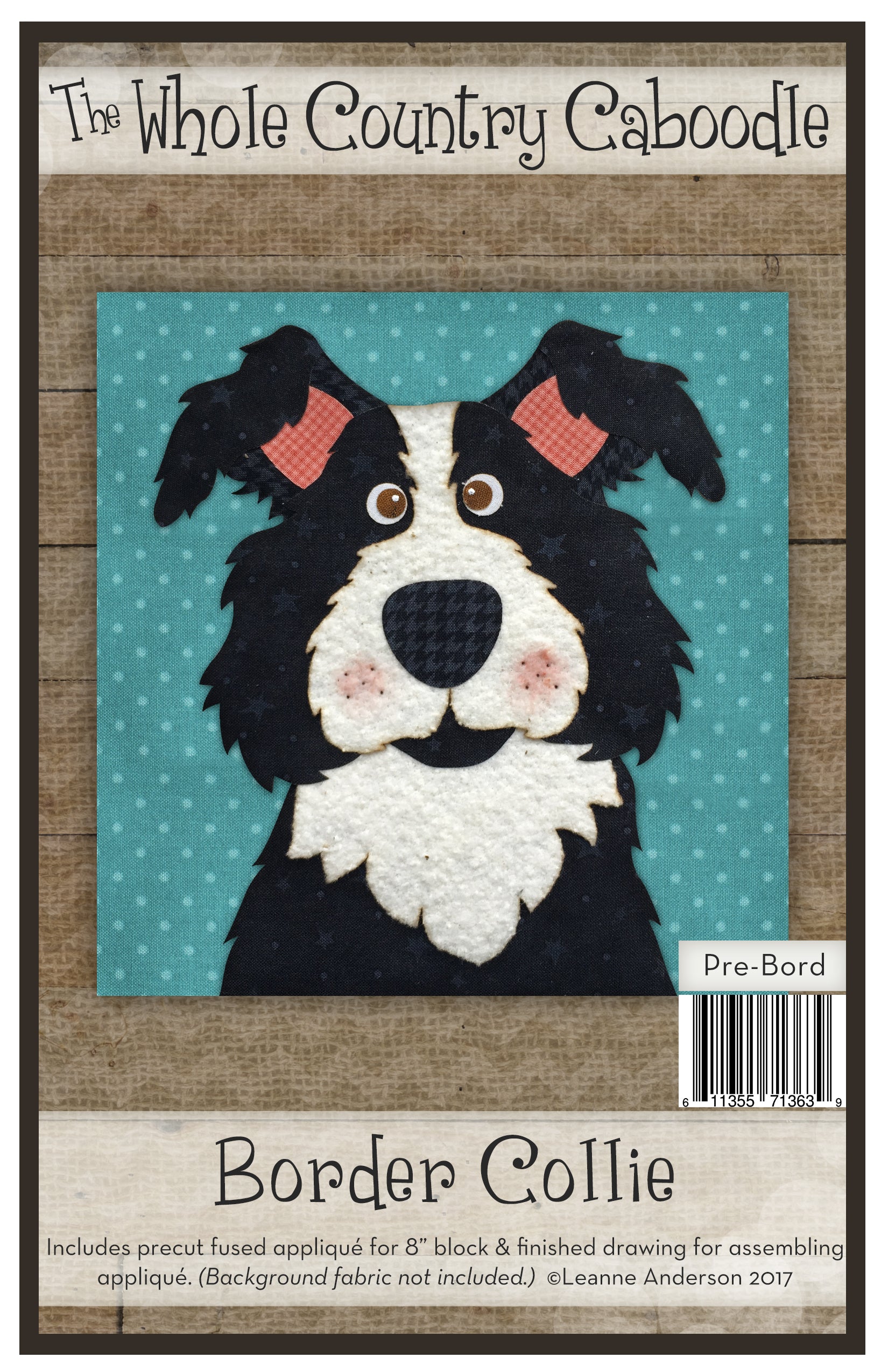 Border Collie Applique