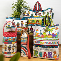 Border Stripe Bags