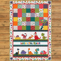 Born to Roar Applique Quilt Kit