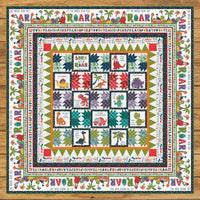 Born to Roar Book Panel Quilt Kit Version #2