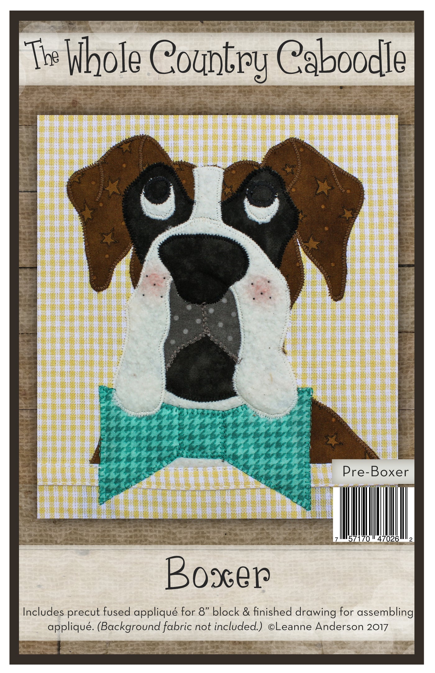 Boxer Applique