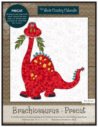 Brachiosaurus Applique