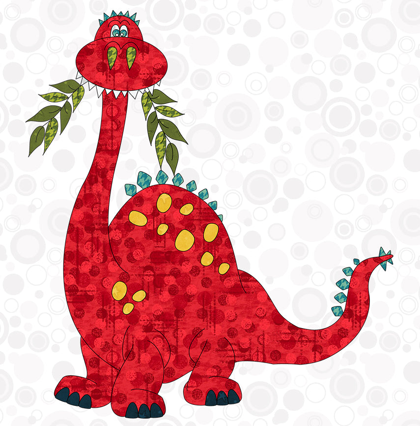 Brachiosaurus Applique