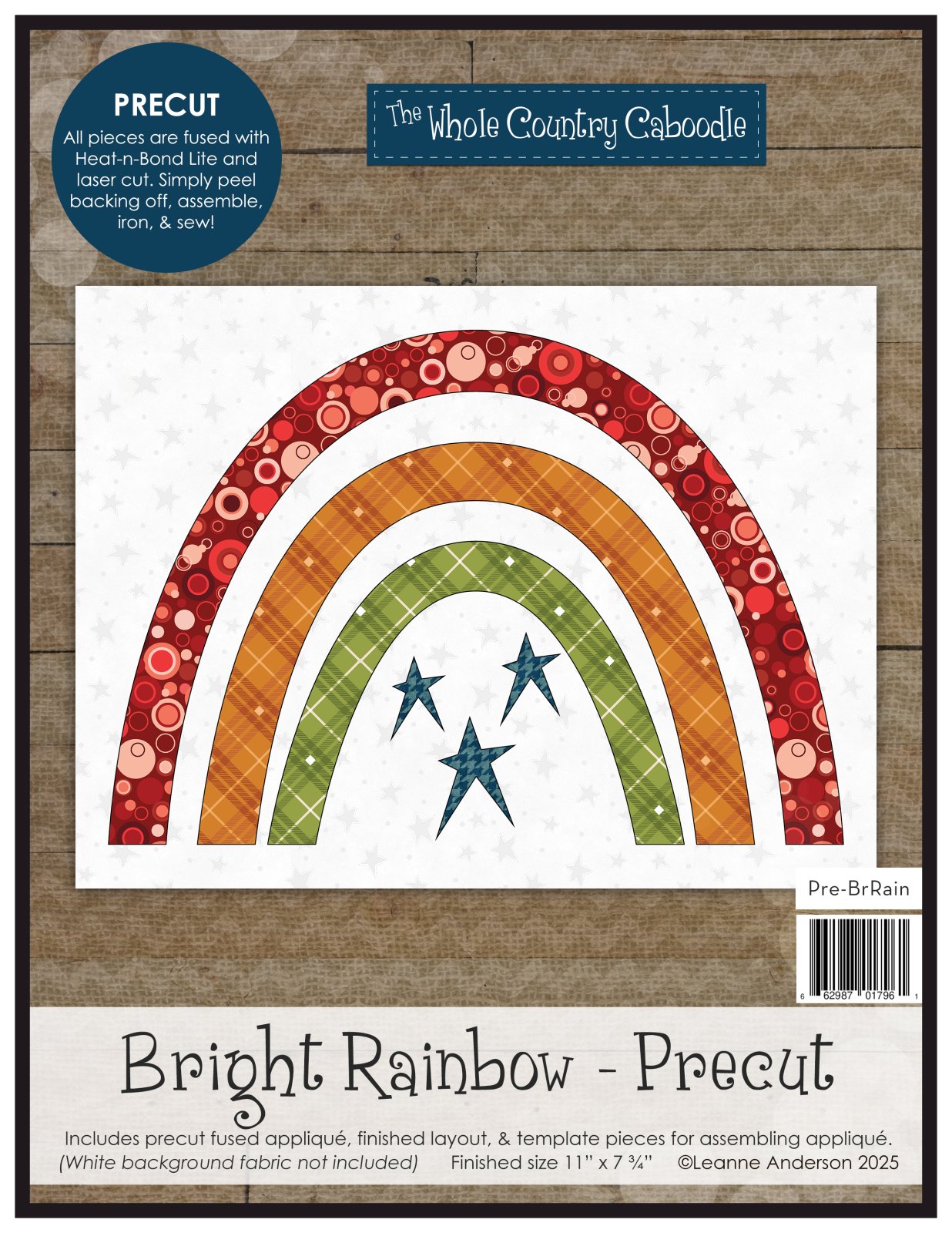 Bright Rainbow Applique