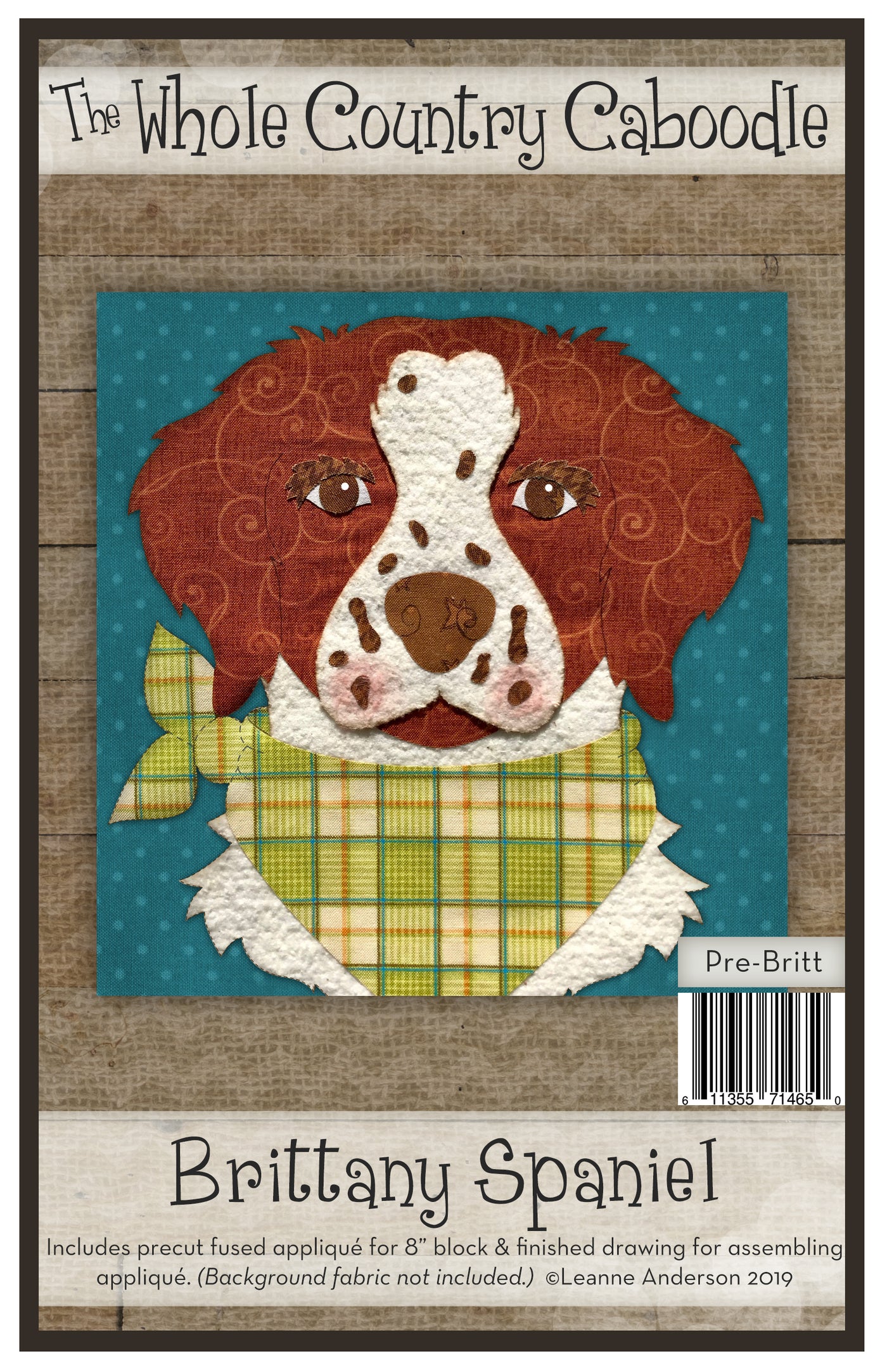 Brittany Spaniel Applique
