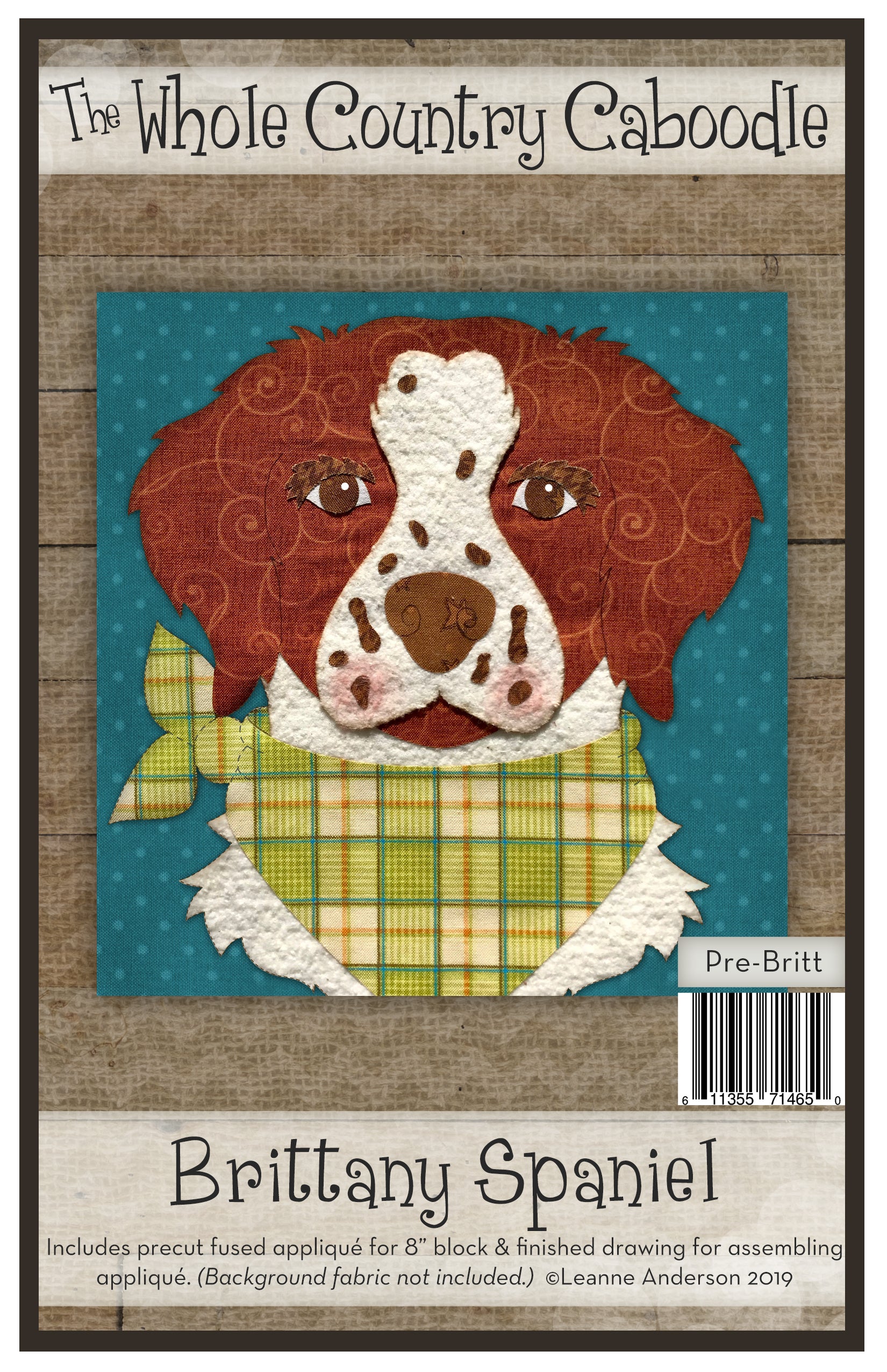 Brittany Spaniel Applique