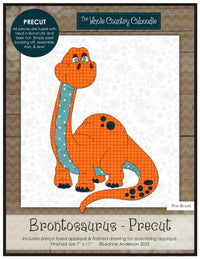 Brontosaurus Applique
