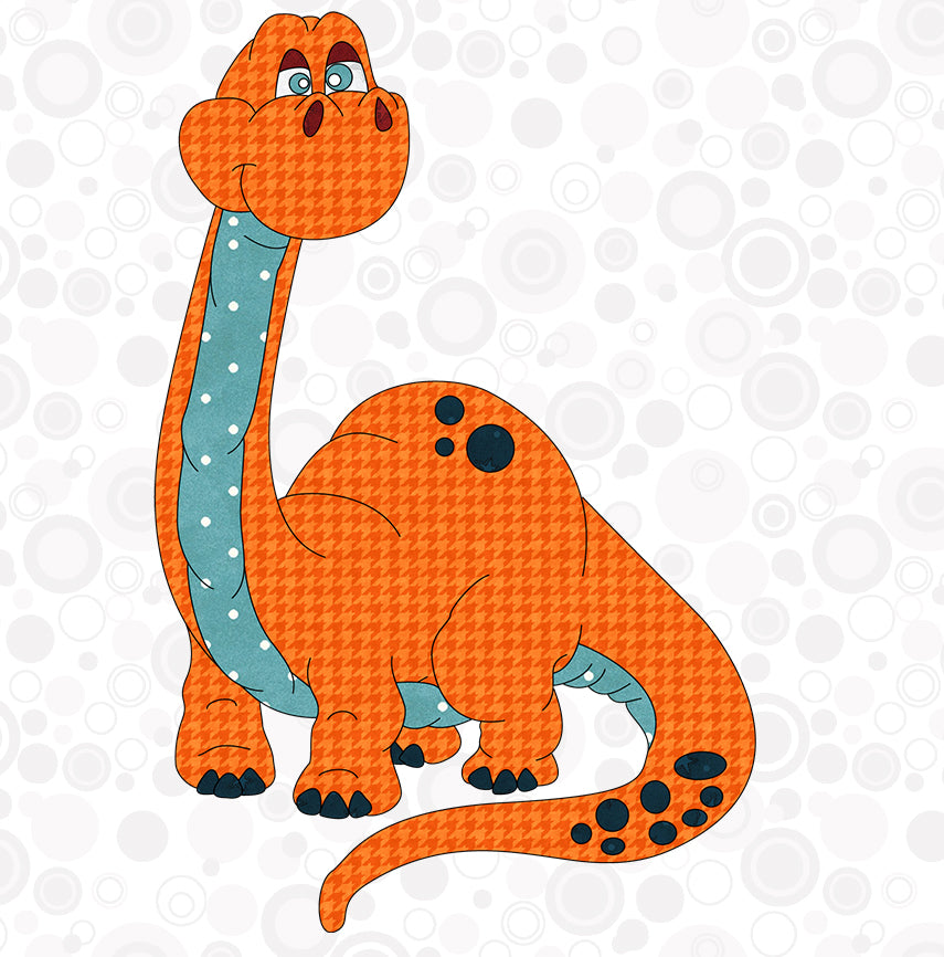 Brontosaurus Applique