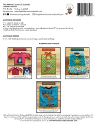 Bullfrog & Lily Pad Rounded Bib Kit